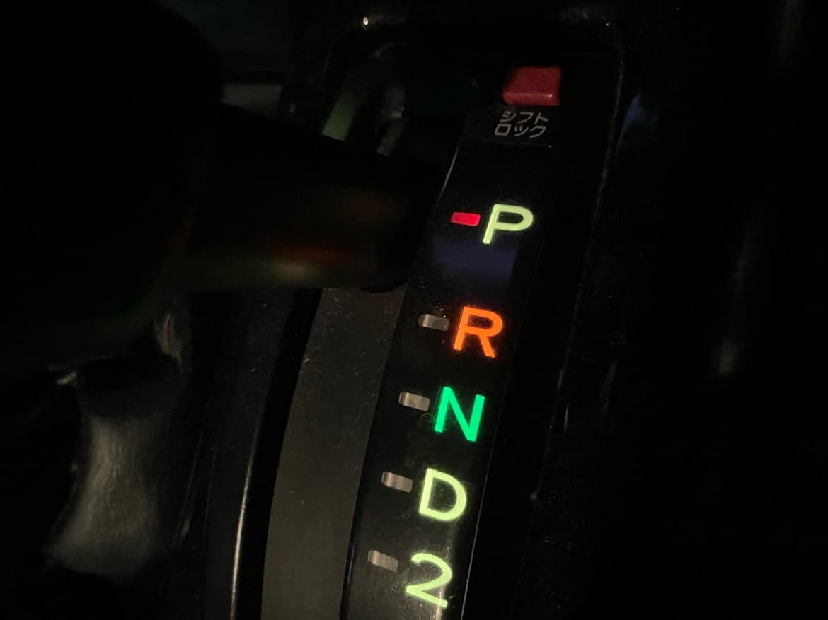 シフトパネルの照明